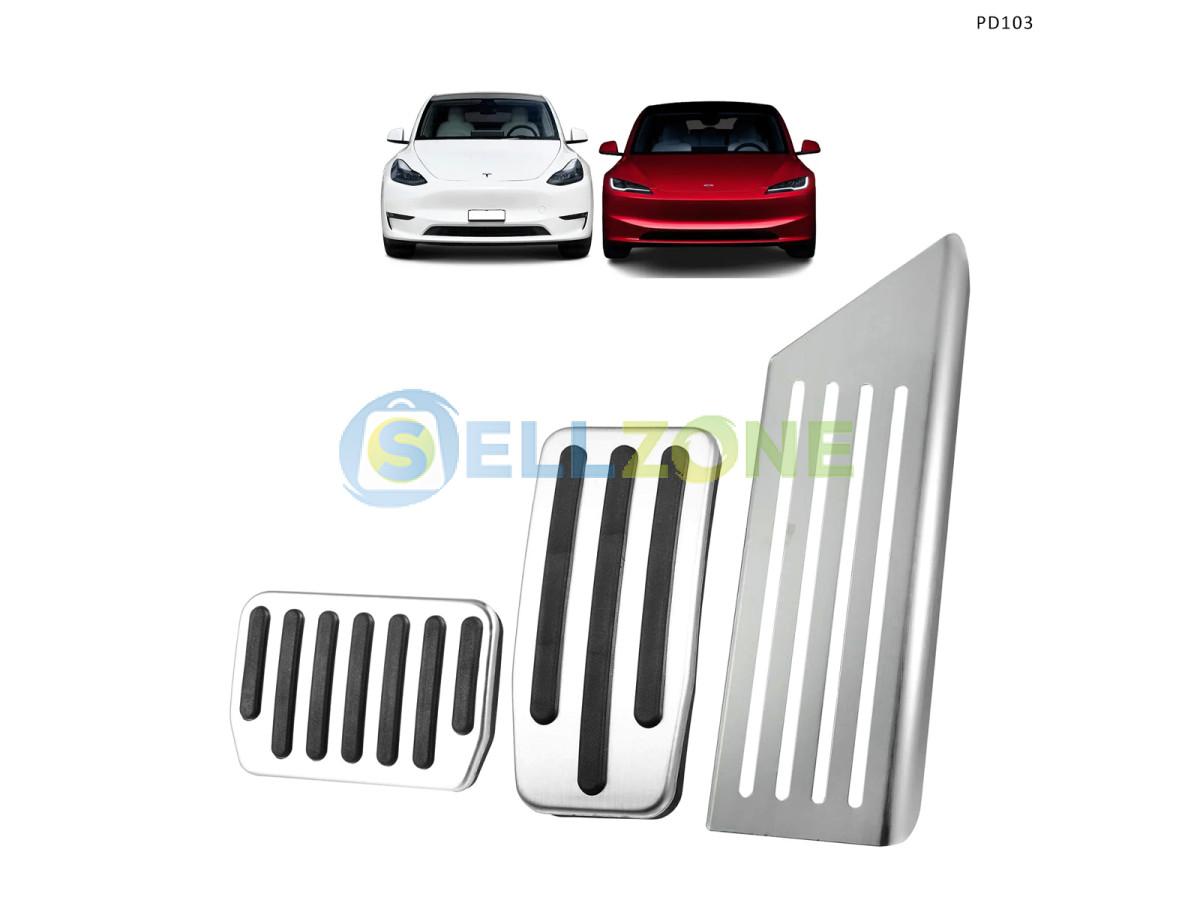 Тунинг педали от стомана с антихлъзгаща гума за Tesla Model 3 Y – PD103 - Sellzone.bg Тунинг педали от стомана с антихлъзгаща гума за Tesla Model 3 Y – PD103